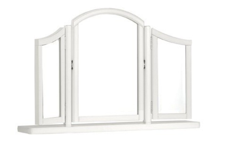 Bentley Designs Bentley Designs Chantilly White Gallery Mirror