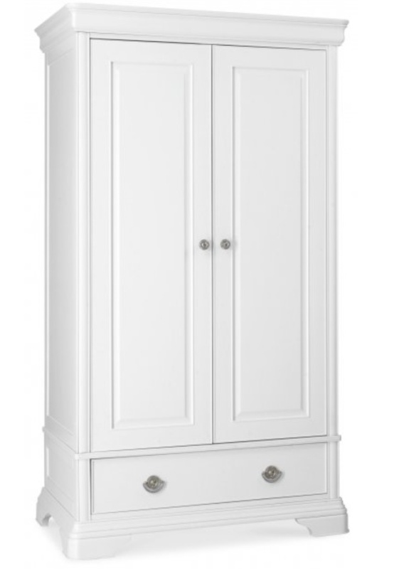Bentley Designs Bentley Designs Chantilly White Double Wardrobe