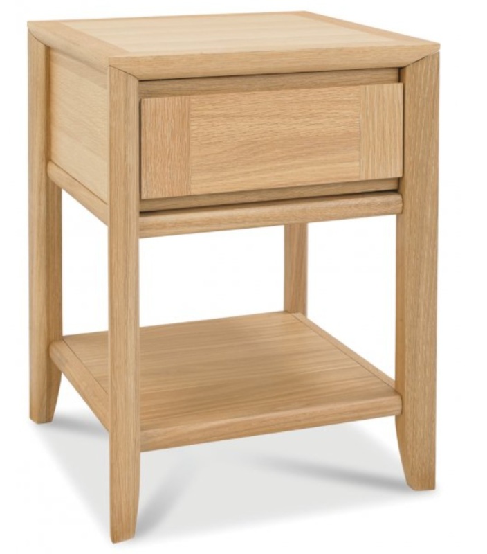 Bentley Designs Bentley Designs Bergen Oak Lamp Table with Drawer