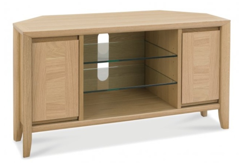 Bentley Designs Bentley Designs Bergen Oak Corner Media Unit