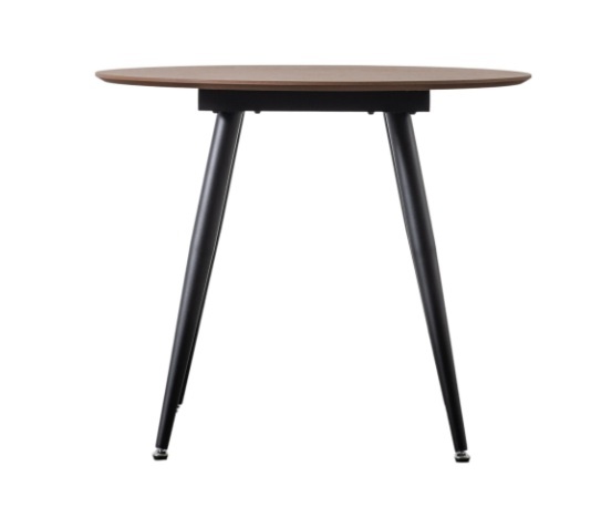 Gallery Direct Gallery Direct Astley Walnut 90cm Round Dining Table