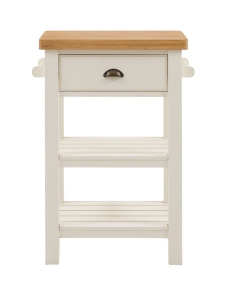 Gallery Direct Gallery Direct Eton Painted White Butchers Block
