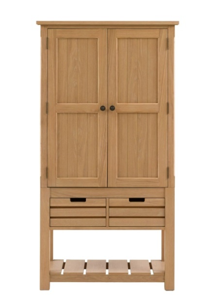 Gallery Direct Gallery Direct Eton Natural Larder Cupboard