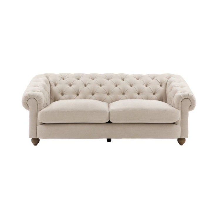 Gallery Direct Gallery Direct Chesterfield 3 Seater Sofa - Willow Dusty