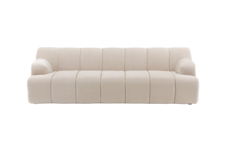 Gallery Direct Gallery Direct Como 3 Seater Sofa - Verona Ghost