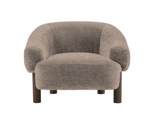 Gallery Direct Gallery Direct Heston Armchair - Mikah Wicker With Ebony Legs