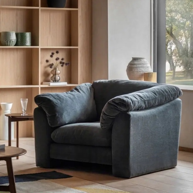 Gallery Direct Gallery Direct Kudde Armchair - Verona Azure