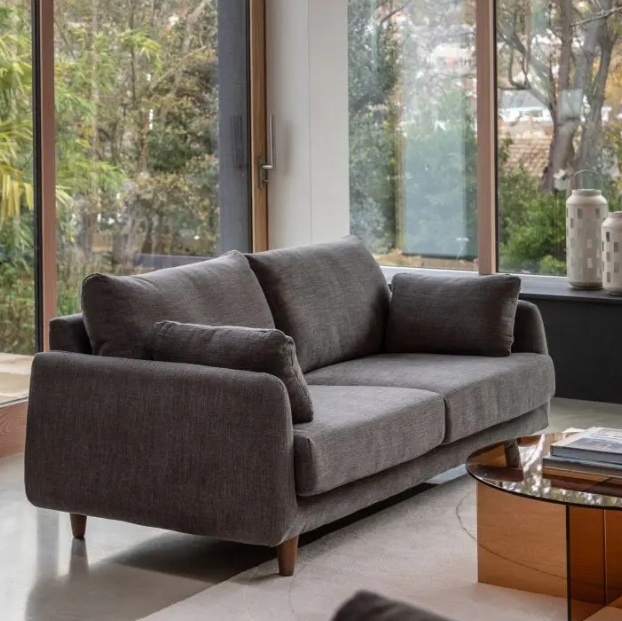 Gallery Direct Gallery Direct Oakwood 4 Seater Sofa - Willow Magnet