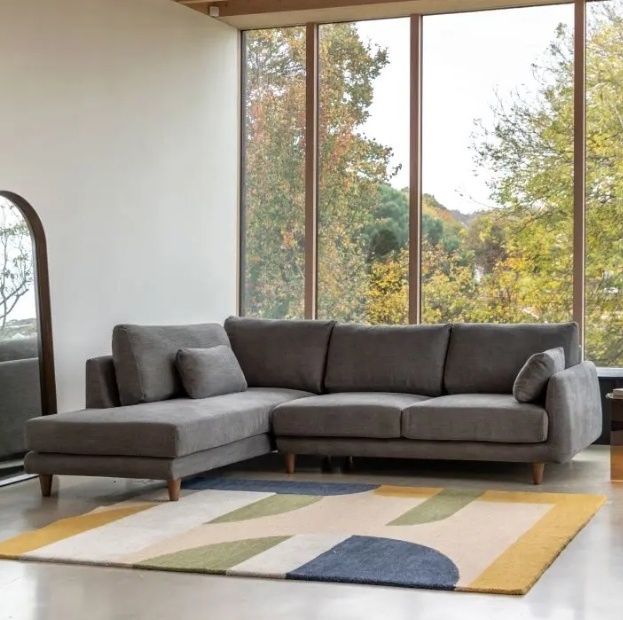 Gallery Direct Gallery Direct Oakwood Chaise Sofa LHF - Willow Magnet