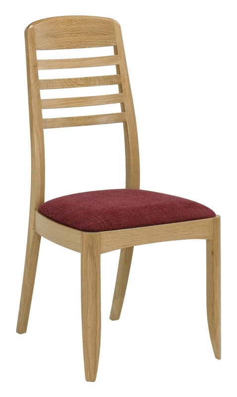 Nathan 3815 Shades Oak Ladder Back Dining Chair