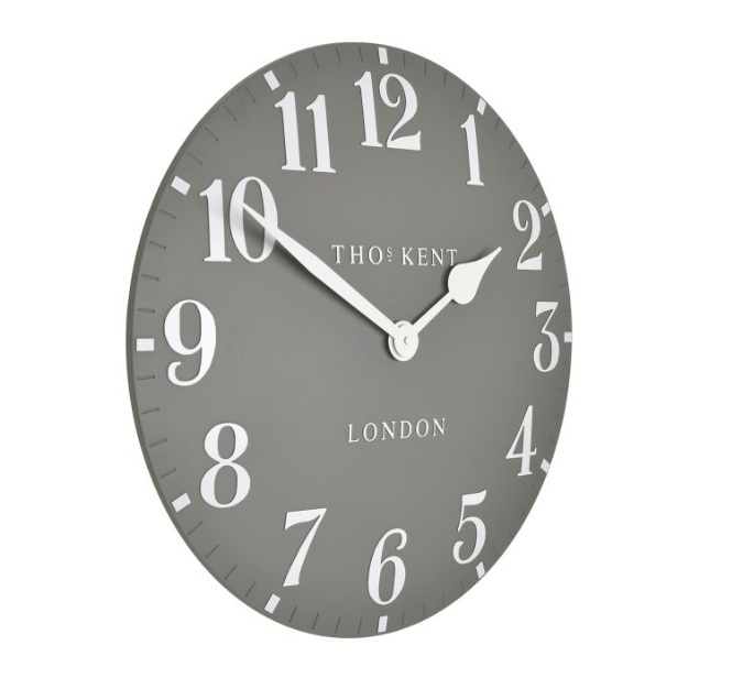 Gallery Direct Thomas Kent Arabic 20cm Large Wall Clock Dolphin