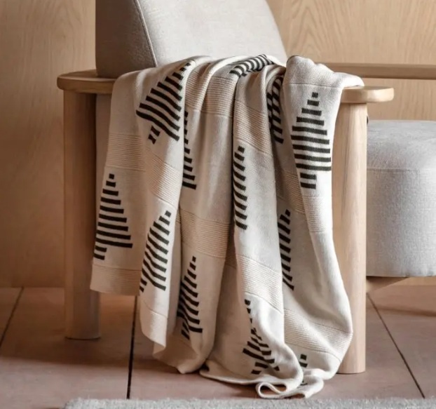 Gallery Direct Gallery Woodland Tree Knit Throw
