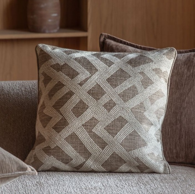 Gallery Direct Gallery Celeste Jacquard Cushion - Natural