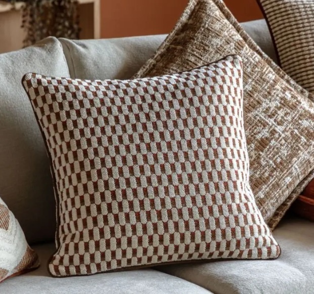 Gallery Direct Gallery Marais Jacquard Cushion - Rust