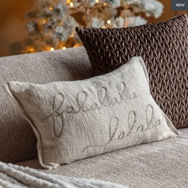 Gallery Direct Gallery Deco Luxe Falala Embroidered Cushion
