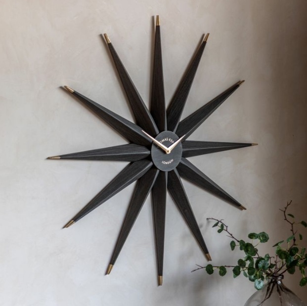 Thomas Kent North Star Wall Clock Warm Grey