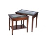 Bradley Furniture Bradley 886 Glass Top Nest Of Two