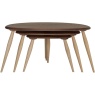Ercol Ercol 3543 Originals Nest of Tables With Walnut Tops