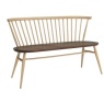 Ercol Ercol 1450 Originals Love Seat With Walnut Seat