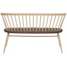 Ercol Ercol 1450 Originals Love Seat With Walnut Seat