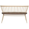 Ercol Ercol 1450 Originals Love Seat With Walnut Seat