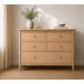 Ercol Ercol 2683 Teramo 5 Drawer Wide Chest