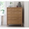 Ercol Ercol 2684 Teramo 7 Drawer Tall Wide Chest