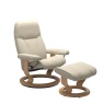 Stressless Consul Chair Stool Classic Base - 3 Colours 3 Sizes - Quick Ship!