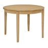 106 Shadows Oak Circular Dining Table on Legs