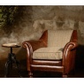 Tetrad Harris Tweed Dalmore Accent Chair - Option B (Hide & Tweed)