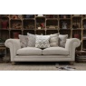 Tetrad Elgar Midi sofa in neutral fabric with cushions at Brentham Furniture