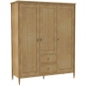 Ercol 2687 Teramo 3 Door Wardrobe