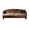 Tetrad Harris Tweed Dalmore Petit Sofa - Option B (Hide & Tweed)