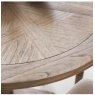 Gallery Gallery Mustique Round Extending Dining Table