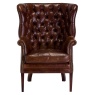 Tetrad Harris Tweed MacKenzie Chair Option H - All Leather