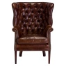 Tetrad Harris Tweed MacKenzie Chair - All Leather