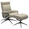 Stressless Tokyo Chair & Stool With Adjustable Headrest - Star Base