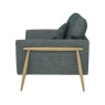 Contemporary Ercol Forli Armchair with Slim Profile and Solid Oak Frame – Brentham