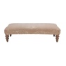 Tetrad Tetrad Jacaranda Large Rectangular Plain Top Stool - Bagru