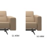 Stressless Stressless Stella 2 Seat Sofa Upholstered Arm