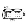 Fama Fama Arianne Love Double Unit with Corner 'AC1'