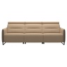 Stressless Emily 3 Seater Sofa With Steel Arm