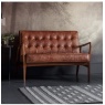 Gallery Gallery Humber 2 Seater Sofa Vintage Brown Leather