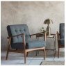 Gallery Gallery Humber Chair Dark Grey Linen