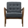 Gallery Gallery Humber Chair Dark Grey Linen