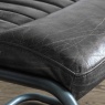 Gallery Gallery Capri Leather Chair Antique Ebony