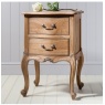 Gallery Chic Bedside Table Weathered