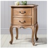 Gallery Gallery Chic Bedside Table Weathered