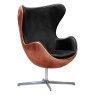 Carlton Furniture Aviator Keeler Chair - Copper