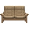 Stressless Buckingham High Back 2 Seater - 3 Colours Options - Quick Ship!